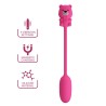 PRETTY LOVE - OLSON RECHARGEABLE BULLET VIBRATOR WITH WIRED CONTROLLER PINK