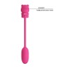 PRETTY LOVE - OLSON RECHARGEABLE BULLET VIBRATOR WITH WIRED CONTROLLER PINK