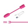PRETTY LOVE - OLSON RECHARGEABLE BULLET VIBRATOR WITH WIRED CONTROLLER PINK