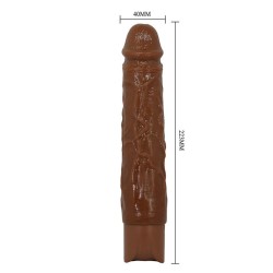 PRETTY LOVE - OWEN REALISTISCHER VIBRATOR 22,5 CM Ø 4,5 CM BRAUN