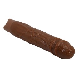 PRETTY LOVE - OWEN REALISTISCHER VIBRATOR 22,5 CM Ø 4,5 CM BRAUN