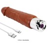 PRETTY LOVE - DUKE REALISTISCHER VIBRATOR 23,5 CM Ø 4,8 CM BRAUN