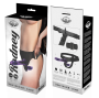 HARNESS ATTRACTION - RODNEY VIBRATEUR DOUBLE VIOLET 18 CM -O- 3.5 CM