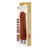 PRETTY LOVE - DUKE REALISTISCHER VIBRATOR 23,5 CM Ø 4,8 CM BRAUN