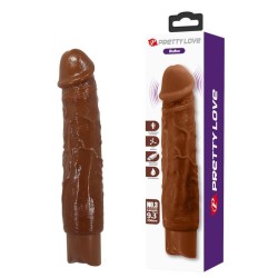PRETTY LOVE - DUKE REALISTISCHER VIBRATOR 23,5 CM Ø 4,8 CM BRAUN