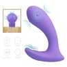 PRETTY LOVE - ANDROMEDA RECHARGEABLE DUAL STIMULATION VIBRATOR PURPLE