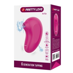 PRETTY LOVE - ARILA STIMOLATORE CLITORIDEO RICARICABILE CON VIBRAZIONE ROSA