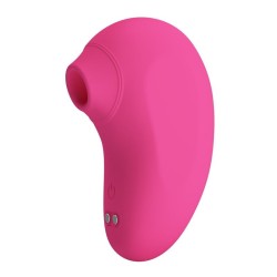 PRETTY LOVE - ARILA ESTIMULADOR CLITORIANO RECARREGÁVEL COM SUCÇÃO E VIBRAÇÃO ROSA