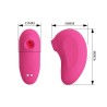 PRETTY LOVE - ARILA STIMOLATORE CLITORIDEO RICARICABILE CON VIBRAZIONE ROSA