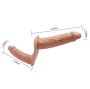 BAILE - ULTRA LEIDENSCHAFTLICHER DOPPELTE DILDOS MIT GESCHIRR