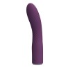 PRETTY LOVE - VIBRATORE RICARICABILE KISSELL 10 FUNZIONI VIOLA