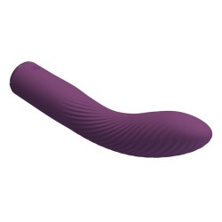PRETTY LOVE - VIBRATORE RICARICABILE KISSELL 10 FUNZIONI VIOLA