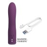 PRETTY LOVE - VIBRATORE RICARICABILE KISSELL 10 FUNZIONI VIOLA