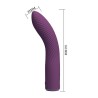 PRETTY LOVE - VIBRATORE RICARICABILE KISSELL 10 FUNZIONI VIOLA