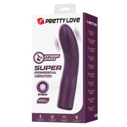 PRETTY LOVE - VIBRATORE RICARICABILE KISSELL 10 FUNZIONI VIOLA