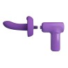 PRETTY LOVE - PISTOLA DE MASSAGEM COM IMPULSO VITO 5 MODOS ROXA