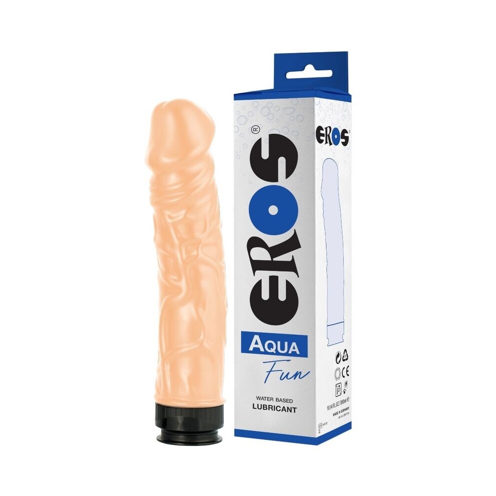 EROS - AQUA FUN DILDO UND SCHMIERMITTEL AUF WASSERBASIS