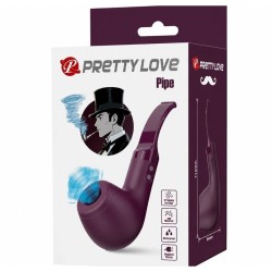 PRETTY LOVE - STIMULATEUR DE TUYAU AVEC 10 RÉGLAGES DE TAPOTER VIOLET