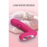 PRETTY LOVE - DUDEN RECHARGEABLE SILICONE VIBRATOR 12 VIBRATION MODES AND 3 ROCKING MODES PINK
