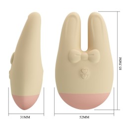 ROMANCE - BUNNY ESTIMULADOR EXTERNO COM 7 MODOS DE VIBRAÇÃO