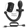 PRETTY LOVE - VIBRADOR ANAL E PERÍNEO COM CONTROLE POR APLICATIVO ANTHONY, PRETO