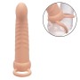 CALEXOTICS - MAXX RIBBED DUAL PENETRATOR 10 VIBRATIONEN FLEISCH