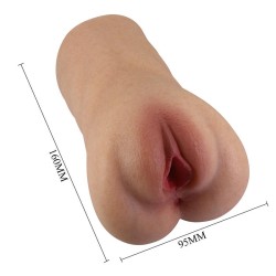 PRETTY LOVE - OTTILIE MASTURBADOR VAGINAL DE SILICONE REALISTA, COMPACTO, NATURAL
