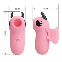 PRETTY LOVE - MAGIC DEVIL STIMOLATORE PER DITA RICARICABILE ROSA