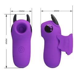 PRETTY LOVE - MAGIC DEVIL - STIMOLATORE DA DITO RICARICABILE VIOLA