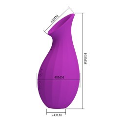 PRETTY LOVE - MAGIC BOTTLE RECHARGEABLE CLITORAL SUCTION STIMULATOR PURPLE