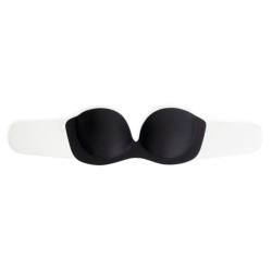 BYE-BRA - DIVA BRA ADHESIVE BRA BLACK CUP B