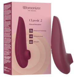WOMANIZER - CLASSIC 2 KLITORALSTIMULATOR BORDEAUX