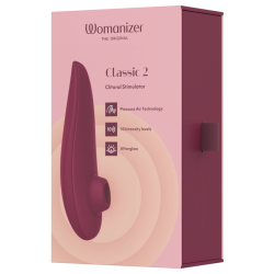 WOMANIZER - CLASSIC 2 STIMOLATORE CLITORALE BORDEAUX