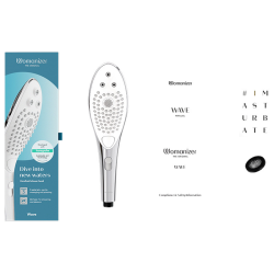 WOMANIZER - WAVE CLITORAL STIMULATING SHOWER HEAD CHROME
