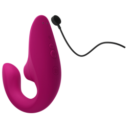 WOMANIZER - BLEND RABBIT VIBRATOR STIMULATOR VIBRANT PINK