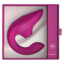 WOMANIZER - BLEND RABBIT VIBRATOR STIMULATOR VIBRANT PINK