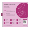 WOMANIZER - BLEND RABBIT VIBRATOR STIMULATOR VIBRANT PINK