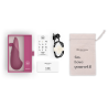 WOMANIZER - VIBE LAY-ON SILENT VIBRATOR DUSKY PINK