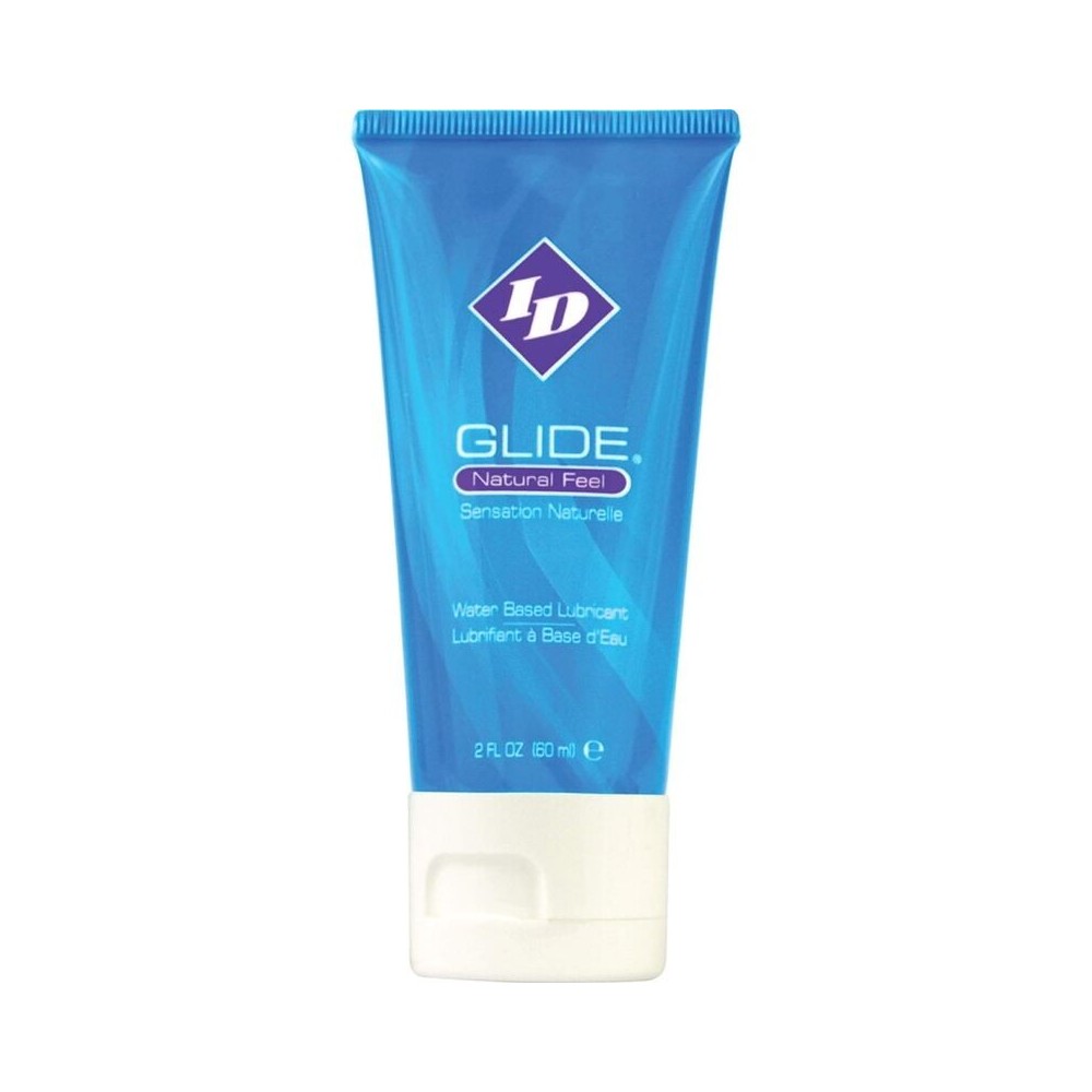 ID GLIDE - LUBRIFIANT BASE D'EAU TUBE DE VOYAGE ULTRA LONGUE DURÉE 60 ML