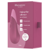 WOMANIZER - VIBE LAY-ON SILENT VIBRATOR DUSKY PINK