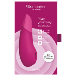 WOMANIZER - STIMULATEUR CLITORIAL AMÉLIORANT ROSE VIBRANT