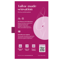 WOMANIZER - STIMULATEUR CLITORIAL AMÉLIORANT ROSE VIBRANT