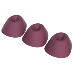 WOMANIZER - DUO NEXT ESTIMULADOR DUPLO DE CLITOR E PONTO G ROSA ESCURO
