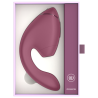 WOMANIZER - DUO NEXT DOPPELTER KLITORIS- & G-PUNKT-STIMULATOR, DUNKLES ROSA