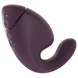 WOMANIZER - DUO NEXT STIMULATEUR CLITORIAL ET DE POINT G DOUBLE VIOLET FONCÉ