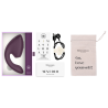 WOMANIZER - DUO NEXT STIMOLATORE DOPPIO CLITORIDEO E PUNTO G VIOLA SCURO