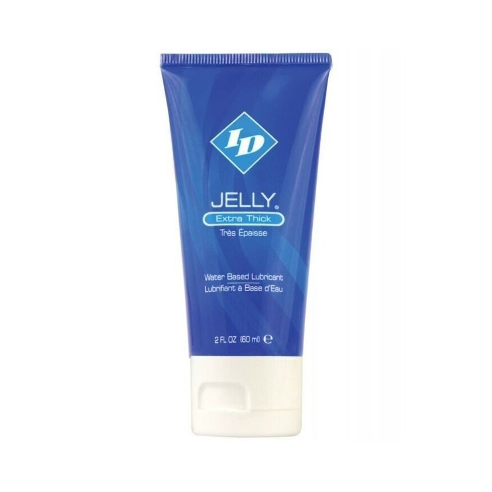 ID JELLY - LUBRIFIANT À BASE D'EAU TUBE DE VOYAGE ÉPAIS 60 ML