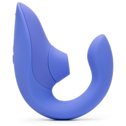 WOMANIZER - BLEND RABBIT VIBRATOR STIMULATOR VIBRANT BLUE