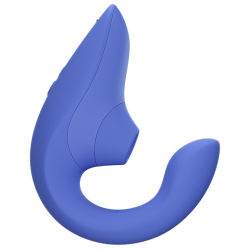 WOMANIZER - BLEND RABBIT VIBRATOR STIMULATOR VIBRANT BLUE