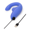 WOMANIZER - BLEND RABBIT VIBRATOR STIMULATOR VIBRANT BLUE